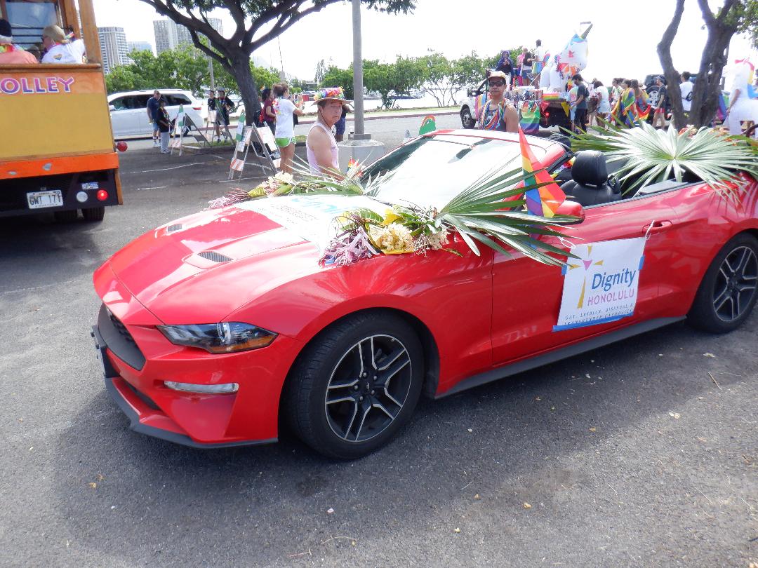 Pride Parade Car 2019
